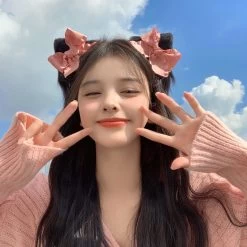 Sweet Girl Cat Ears Bow Hair Clip -Kawaii Fashion Shop O1CN014VF5XJ1fBqhmKGPB7 1110923969