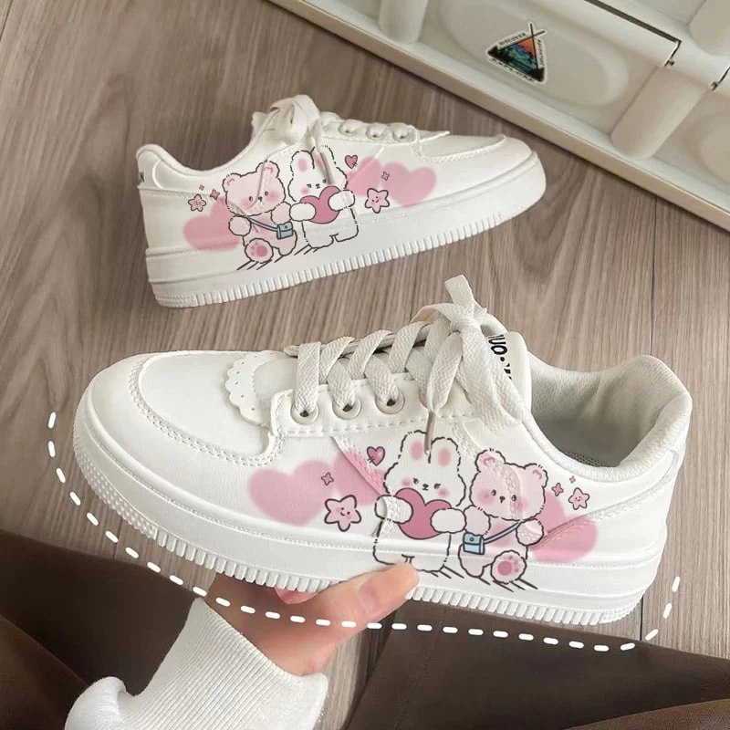 Kawaii Cute Bear Sneakers 3 Kawaii Cute Bear Sneakers