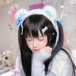 Kawaii Little Milk Bear Headband -Kawaii Fashion Shop O1CN015OMx8e1EujoVLtcNw 2470380412