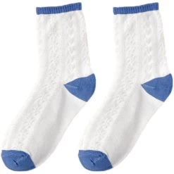 Cool Blue Aesthetic All-match Socks -Kawaii Fashion Shop O1CN015OYzE81ycOMKi0j3o 772836599
