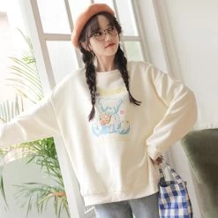 Japanese College-Style Bear Cartoon Hoodies -Kawaii Fashion Shop O1CN017I3b4P1ljdgIn0vLz 2356134855