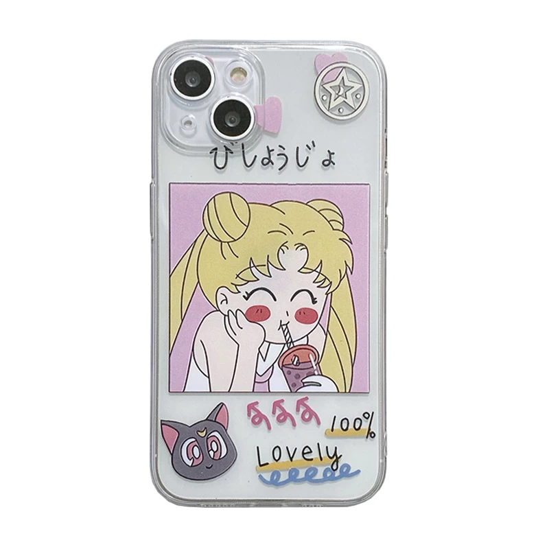Kawaii Cartoon Sailor Moon IPhone Case 4 Kawaii Cartoon Sailor Moon IPhone Case - Image 2