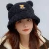 Cute Bear Plush Fisherman Hat -Kawaii Fashion Shop O1CN018I7Q7p1wJ2Njp1JtH 0 item pic