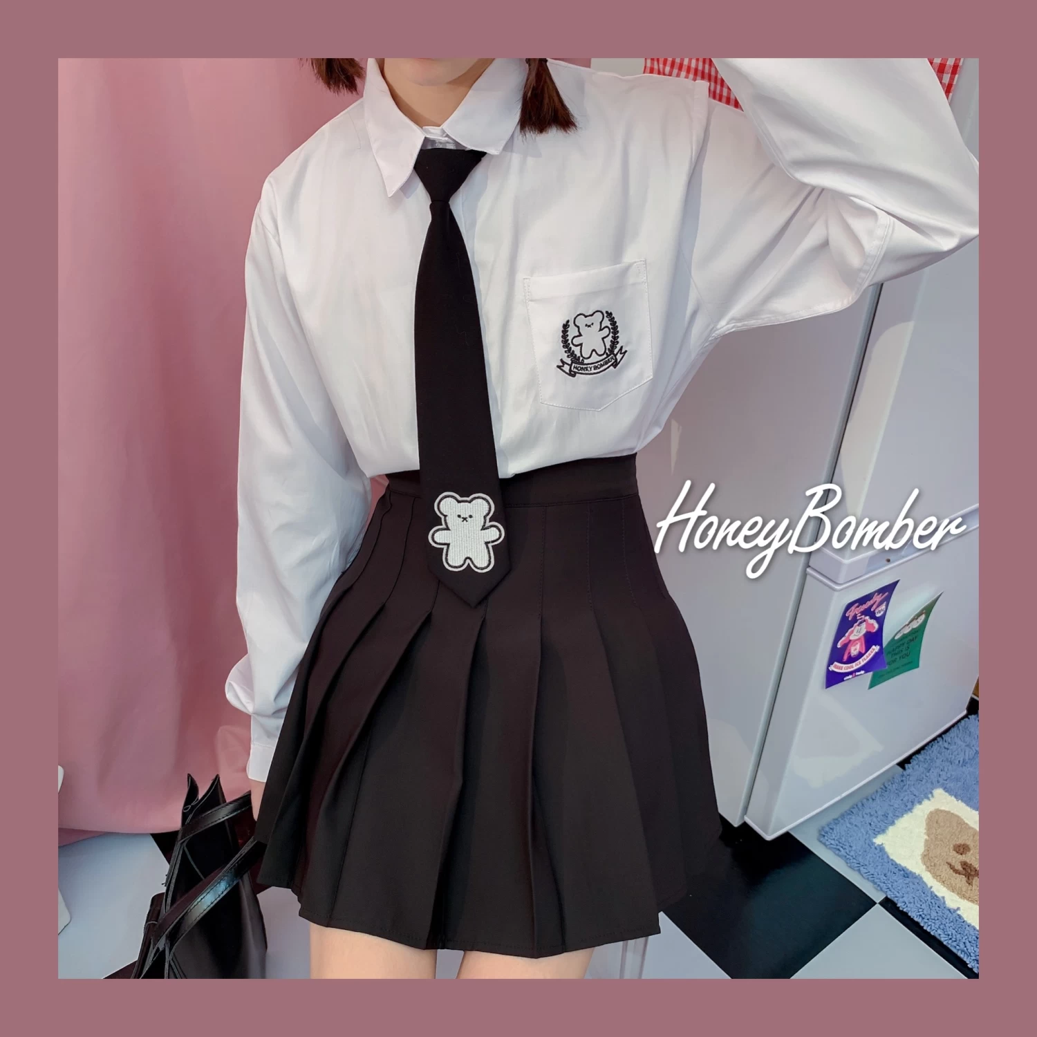 Original Design Japanese Retro Pleated Skirt 5 Original Design Japanese Retro Pleated Skirt - Image 3