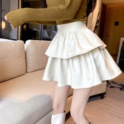 Aesthetic Black Rose Layered Mini Skirt 10 Aesthetic Black Rose Layered Mini Skirt -Kawaii Fashion Shop O1CN01Bi6ekx1xZoavWdHXy 2510566458