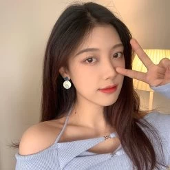 Cute Kitten Illustration Contrasting Color Earrings -Kawaii Fashion Shop O1CN01CJaj8r1DKGluDrAs6 2914770197