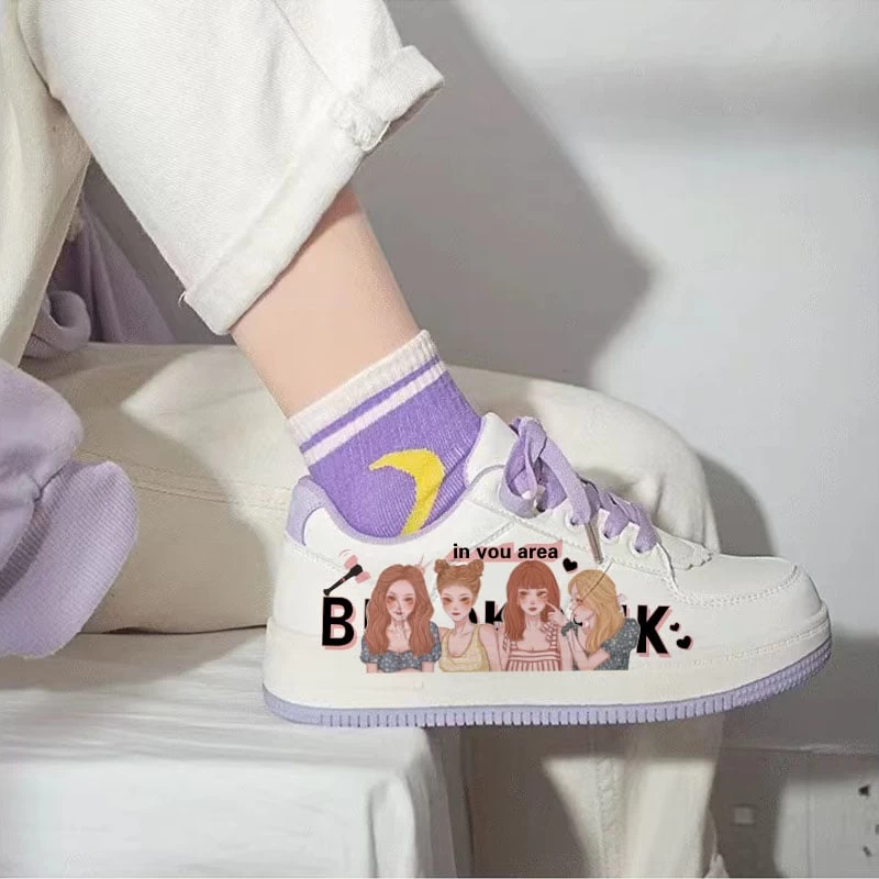 Kawaii BLACKPINK Same Style All-match Sneakers 3 Kawaii BLACKPINK Same Style All-match Sneakers