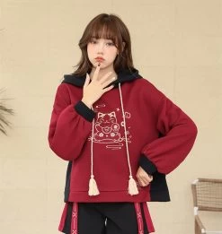 Chinese Trendy Rabbit Embroidery Hoodie -Kawaii Fashion Shop O1CN01E34liu1ljdgzGRbVo 2356134855