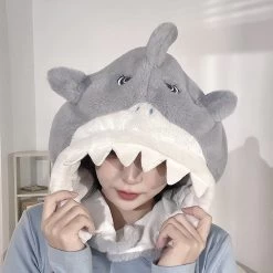 Kawaii Funny Shark Hat 9 Kawaii Funny Shark Hat -Kawaii Fashion Shop O1CN01EmbYAE1vfBzlfHjHE 90296199
