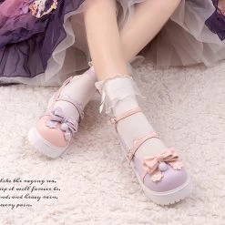 Kawaii Cat Claw Bow Platform Lolita Shoes -Kawaii Fashion Shop O1CN01He5cjg27Ps2FEvDVo 822997790