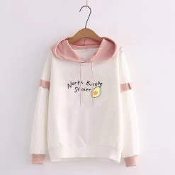Kawaii Sweet Pink Strawberry Print Hoodie 10 Kawaii Sweet Pink Strawberry Print Hoodie -Kawaii Fashion Shop O1CN01Iolxa62KyIq8kwBTe 4619229625