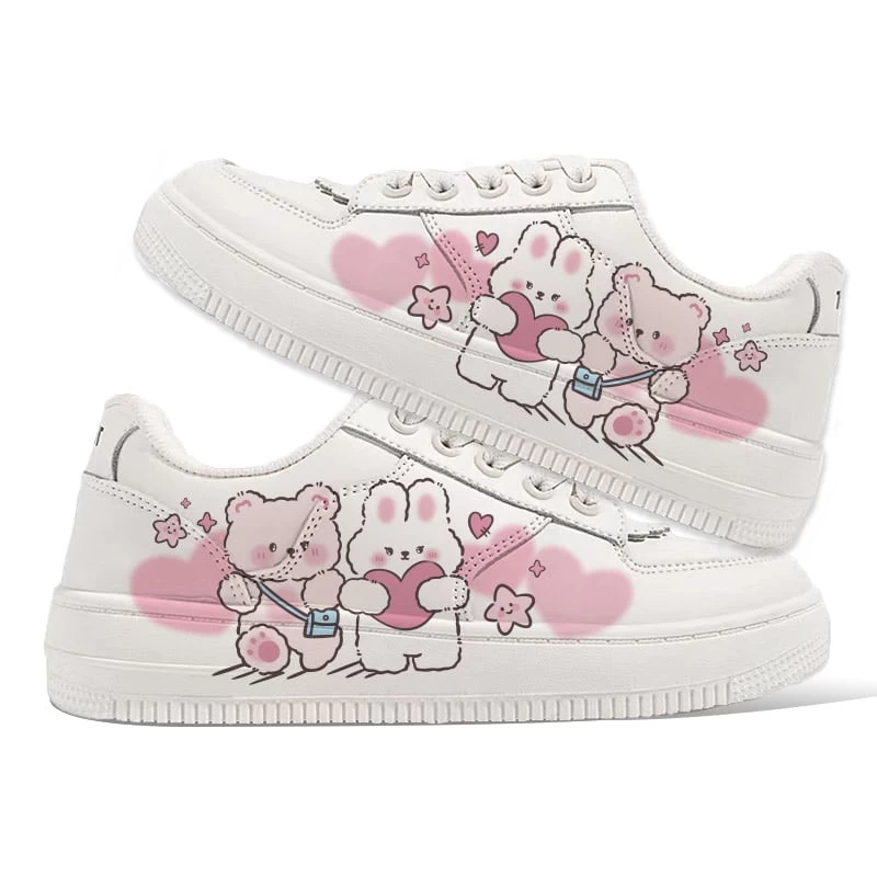 Kawaii Cute Bear Sneakers 5 Kawaii Cute Bear Sneakers - Image 3