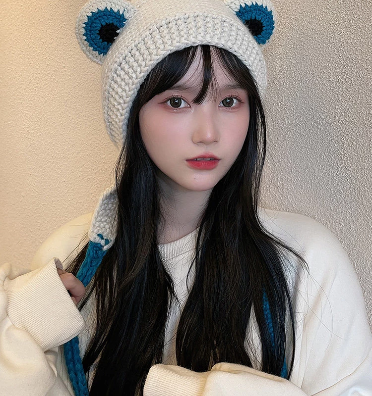 Kawaii Fashion Cute Knitted Hat 4 Kawaii Fashion Cute Knitted Hat - Image 2