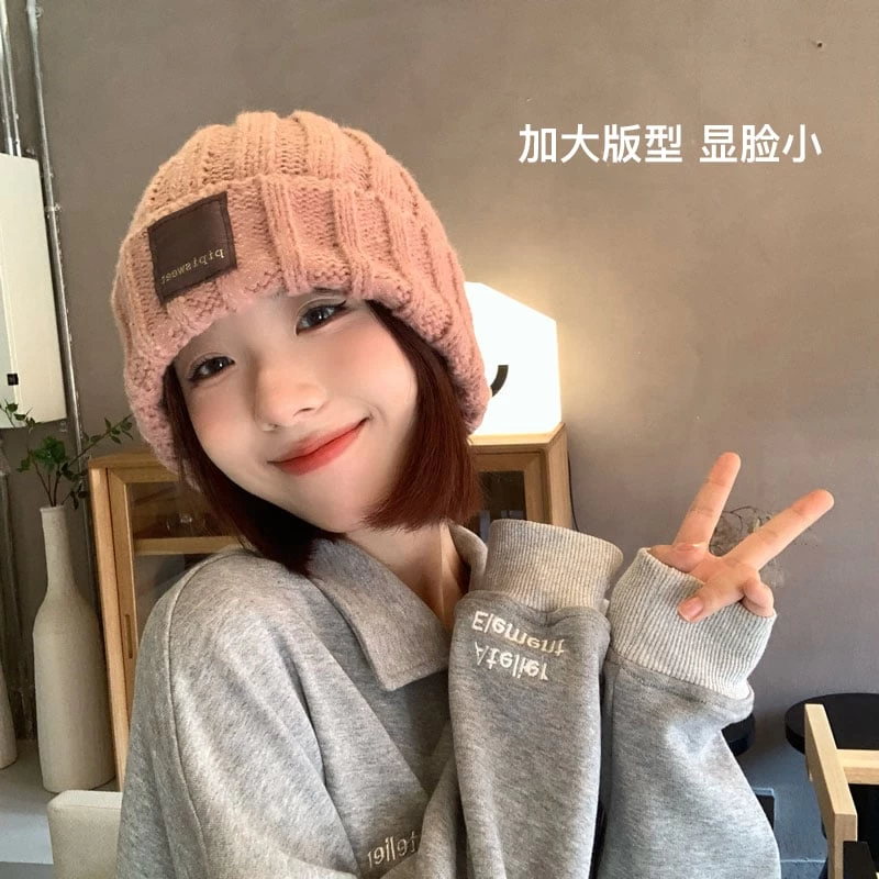 Japanese Style Soft Girl All-match Knitted Hat 4 Japanese Style Soft Girl All-match Knitted Hat - Image 2
