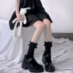 Lolita Sweet Lace Bowknot Socks 10 Lolita Sweet Lace Bowknot Socks -Kawaii Fashion Shop O1CN01MoO3G225fmYkMQ1Fe 4098777554