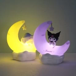 Kawaii Sanrio Cinnamoroll Kuromi Moon Night Light 10 Kawaii Sanrio Cinnamoroll Kuromi Moon Night Light -Kawaii Fashion Shop O1CN01NHgGtd1Yu5iQpXsJv 72323118
