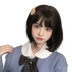 Cute Lolita Black Brown BOBO Wig 11 Cute Lolita Black Brown BOBO Wig -Kawaii Fashion Shop O1CN01O2UlLV2KwTJT7GVrm 4102849621