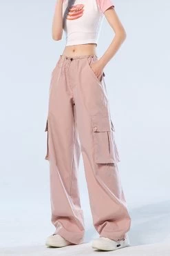 American Street Style Pink Overalls 13 American Street Style Pink Overalls -Kawaii Fashion Shop O1CN01OZ6qnS1jvt7styqrr 0 item pic