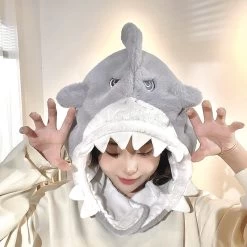 Kawaii Funny Shark Hat 10 Kawaii Funny Shark Hat -Kawaii Fashion Shop O1CN01OafBWg1vfC03uWwgA 90296199