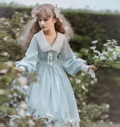 Cute Bunny Ears Long Sleeve Lolita Dress -Kawaii Fashion Shop O1CN01OgUr8Q1jmGeDYh58d 290794590