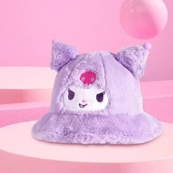 Kawaii Sanrio Kuromi Plush Fisherman Hat 10 Kawaii Sanrio Kuromi Plush Fisherman Hat -Kawaii Fashion Shop O1CN01PXILmz1JWzV6Td7iR 57101037