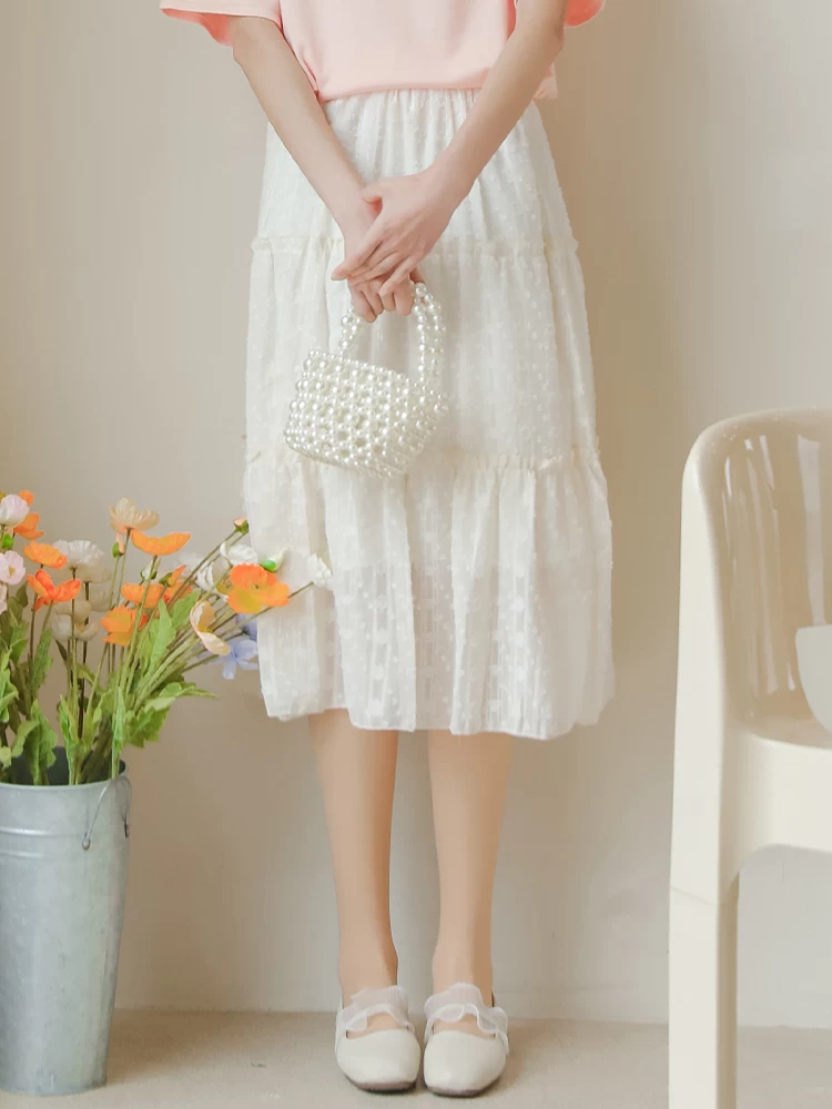 Summer Sweet Lace Cutout Skirt 5 Summer Sweet Lace Cutout Skirt - Image 3