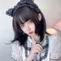 Cute Lolita Short Straight Hair Wig 8 Cute Lolita Short Straight Hair Wig -Kawaii Fashion Shop O1CN01Pjwc7y1JYp55EIwsp 0 item pic