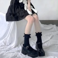 Lolita Sweet Lace Bowknot Socks 12 Lolita Sweet Lace Bowknot Socks -Kawaii Fashion Shop O1CN01SFAVar25fmYoKgx3H 4098777554