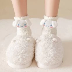 Kawaii Cinnamoroll Plush Mid-tube Socks 9 Kawaii Cinnamoroll Plush Mid-tube Socks -Kawaii Fashion Shop O1CN01U3TEZm1jpTUiLAQ8X 2644904597