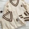 Kawaii Cute Bear Pullover Vest