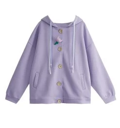 Sweet Soft Girl Style Purple Loose Hoodie -Kawaii Fashion Shop O1CN01Vk0bcK1oOWFz3JMCZ 2920015215