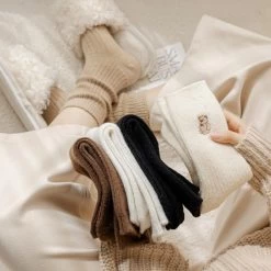 Kawaii Japanese Bear Pure Color Socks 9 Kawaii Japanese Bear Pure Color Socks -Kawaii Fashion Shop O1CN01W4keMm1F2z5vVYxJw 662340430