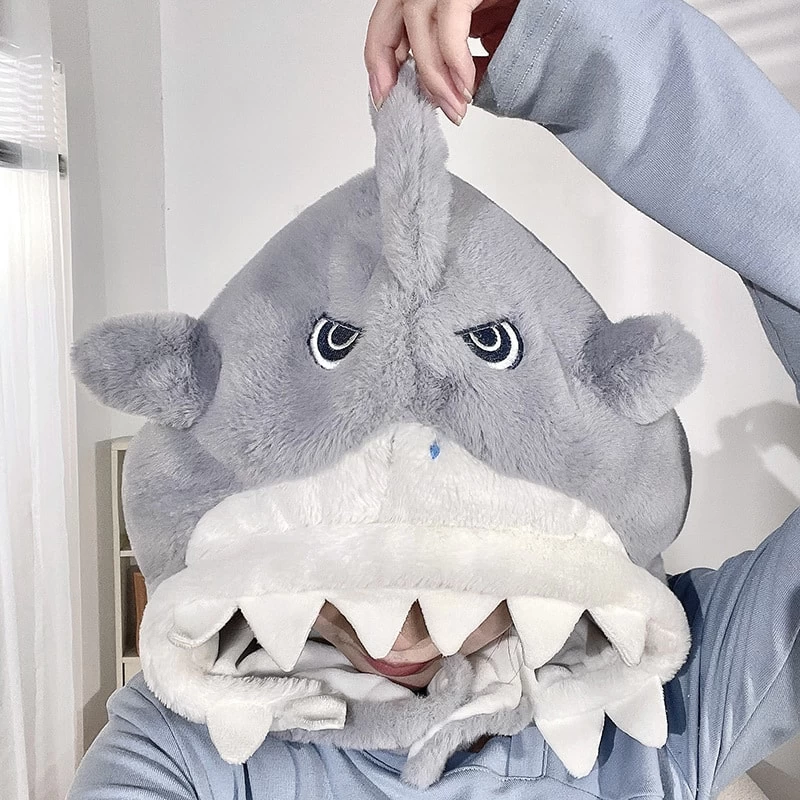 Kawaii Funny Shark Hat 4 Kawaii Funny Shark Hat - Image 2