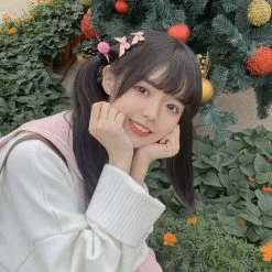 Cute Pink Ball Lolita Hair Ring 9 Cute Pink Ball Lolita Hair Ring -Kawaii Fashion Shop O1CN01WksizJ1a0KaoWdrKZ 1842843267