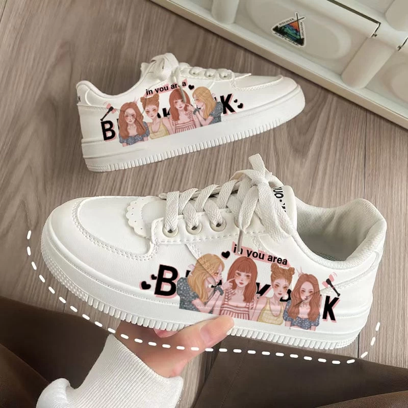 Kawaii BLACKPINK Same Style All-match Sneakers 6 Kawaii BLACKPINK Same Style All-match Sneakers - Image 4