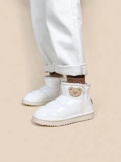 Kawaii Bear Winter Plush Snow Boots Shoes