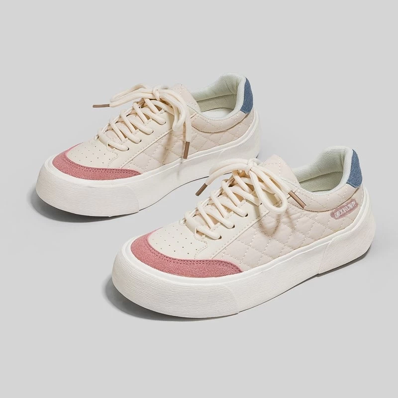 Kawaii Ins Style All-match Pink Canvas Shoes 3 Kawaii Ins Style All-match Pink Canvas Shoes