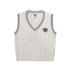 Kawaii Kuromi Sweet V-neck Knitted Vest -Kawaii Fashion Shop O1CN01fp4Hcm21uf3nT0HTX 1065377045