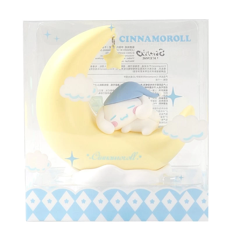 Kawaii Sanrio Cinnamoroll Kuromi Moon Night Light 7 Kawaii Sanrio Cinnamoroll Kuromi Moon Night Light - Image 5