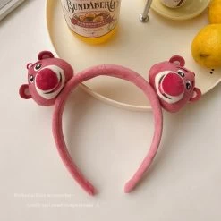 Cute Cartoon Strawberry Bear Headband -Kawaii Fashion Shop O1CN01lAKZci1F8Tq83uBea 800470442