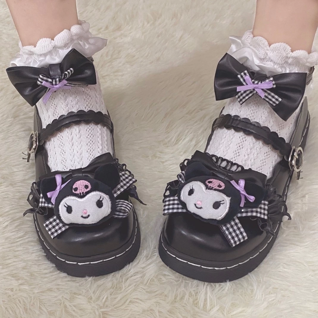 Kawaii Kuromi Lolita Shoe 3 Kawaii Kuromi Lolita Shoe