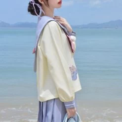 Kawaii Cartoon Rabbit JK Skirt Uniform Set -Kawaii Fashion Shop O1CN01lpajyQ1RDJTBzKhNQ 2200736152077