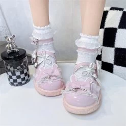 Kawaii Sweet Bow Round Toe Lolita Shoes -Kawaii Fashion Shop O1CN01mCLfoL2JrbUmI9q9M 3169619475