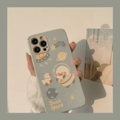 Cute Space Duck IPhone Case 10 Cute Space Duck IPhone Case -Kawaii Fashion Shop O1CN01mT0ZpL1sXSRj5eyPz 1997585776
