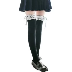 Japanese Cos Lace High Thigh Socks 12 Japanese Cos Lace High Thigh Socks -Kawaii Fashion Shop O1CN01mry5B81WZokFVF1Pt 50852803