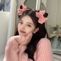 Sweet Girl Cat Ears Bow Hair Clip -Kawaii Fashion Shop O1CN01n5Rz2p1fBqhjvlidS 1110923969