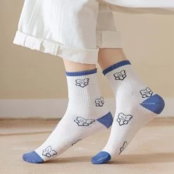 Cool Blue Aesthetic All-match Socks -Kawaii Fashion Shop O1CN01nEKqC11ycOMOKWJe3 772836599