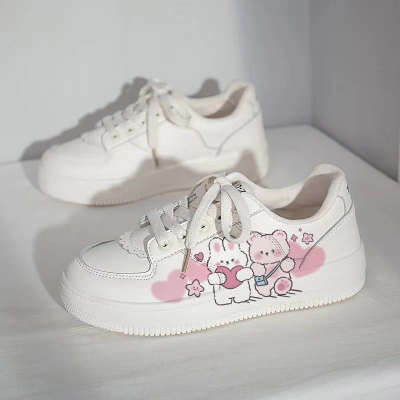 Kawaii Cute Bear Sneakers 4 Kawaii Cute Bear Sneakers - Image 2