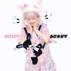 Double Heads Kitty Plush Bag -Kawaii Fashion Shop O1CN01oIjWoe1odAmHONr9t 3050065247