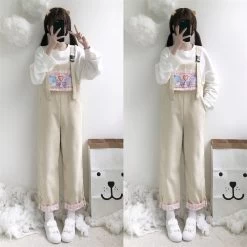 Kawaii Japanese Soft Girl Corduroy Overalls 11 Kawaii Japanese Soft Girl Corduroy Overalls -Kawaii Fashion Shop O1CN01q4U5wk2EL1B1RzzqM 418818727